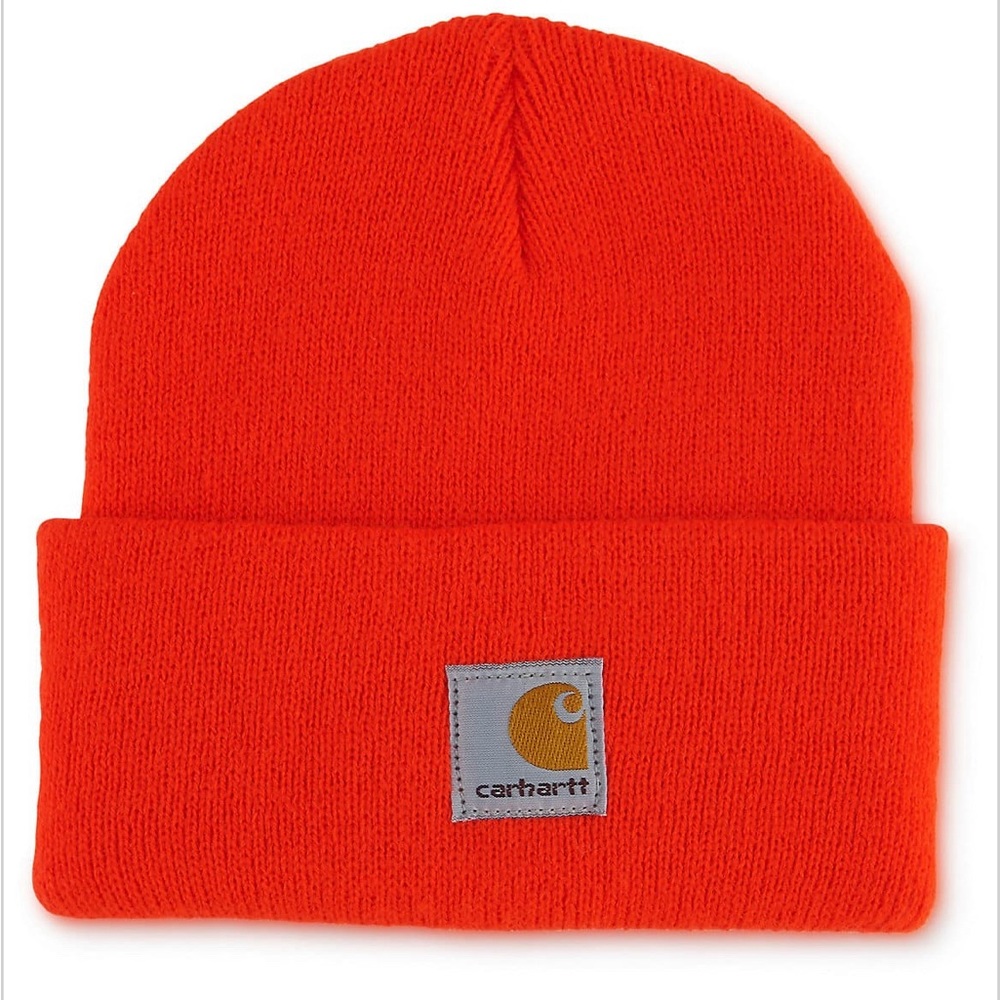 Carhartt Brite Orange Youth Beanie